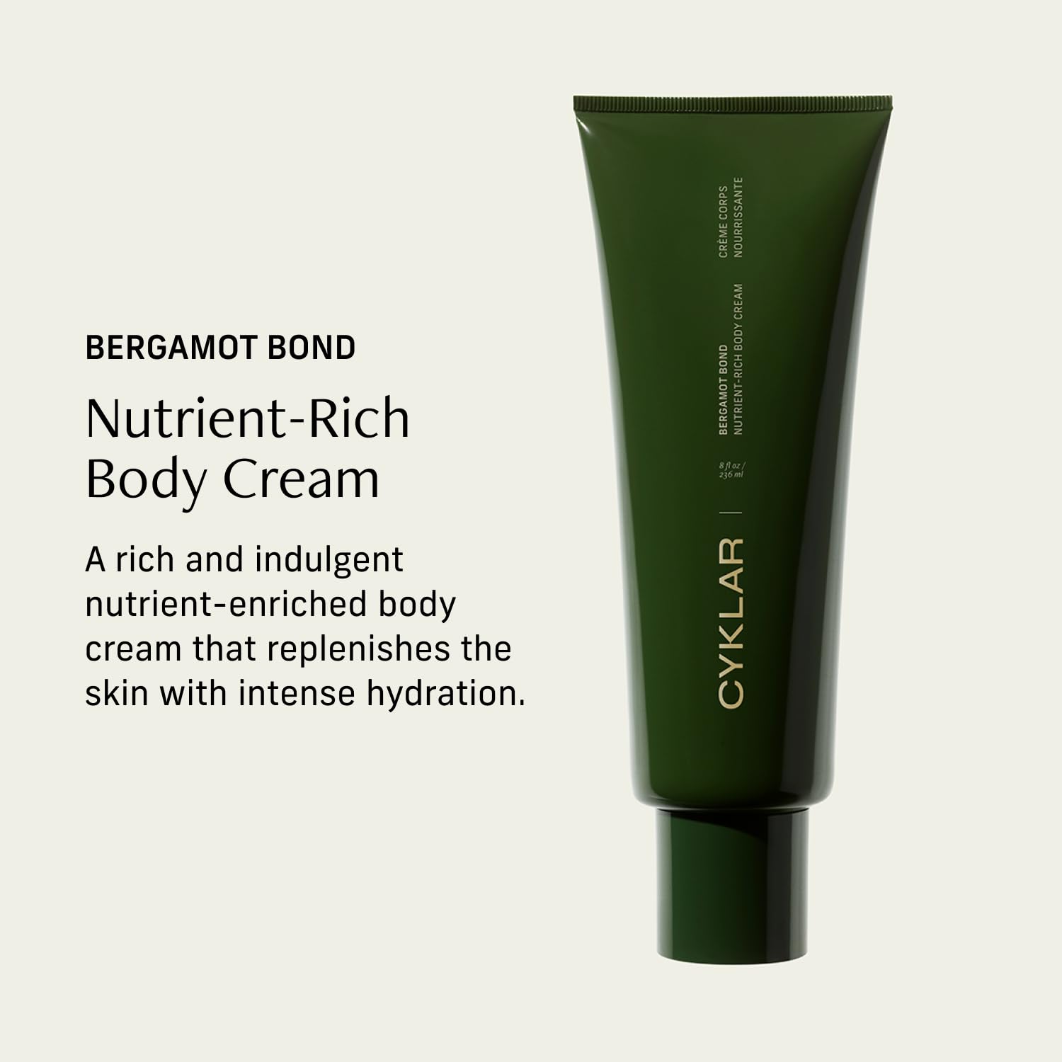CYKLAR Crème Corps Niacinamide et Fleur de Banane – texture lisse et peau lumineuse