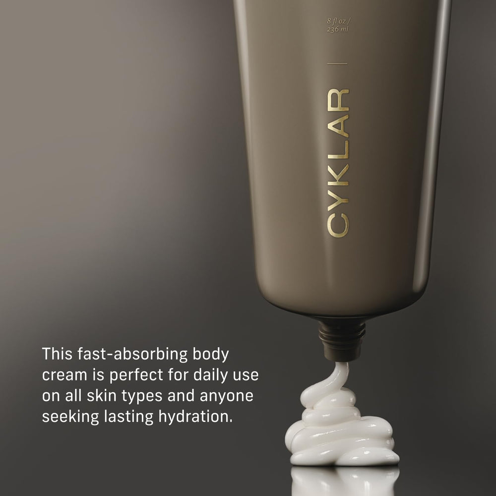 Niacinamide et ingrédients clés de CYKLAR pour équilibrer la peau.