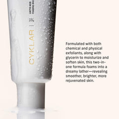 CYKLAR exfoliation chimique et physique pour une peau plus lisse