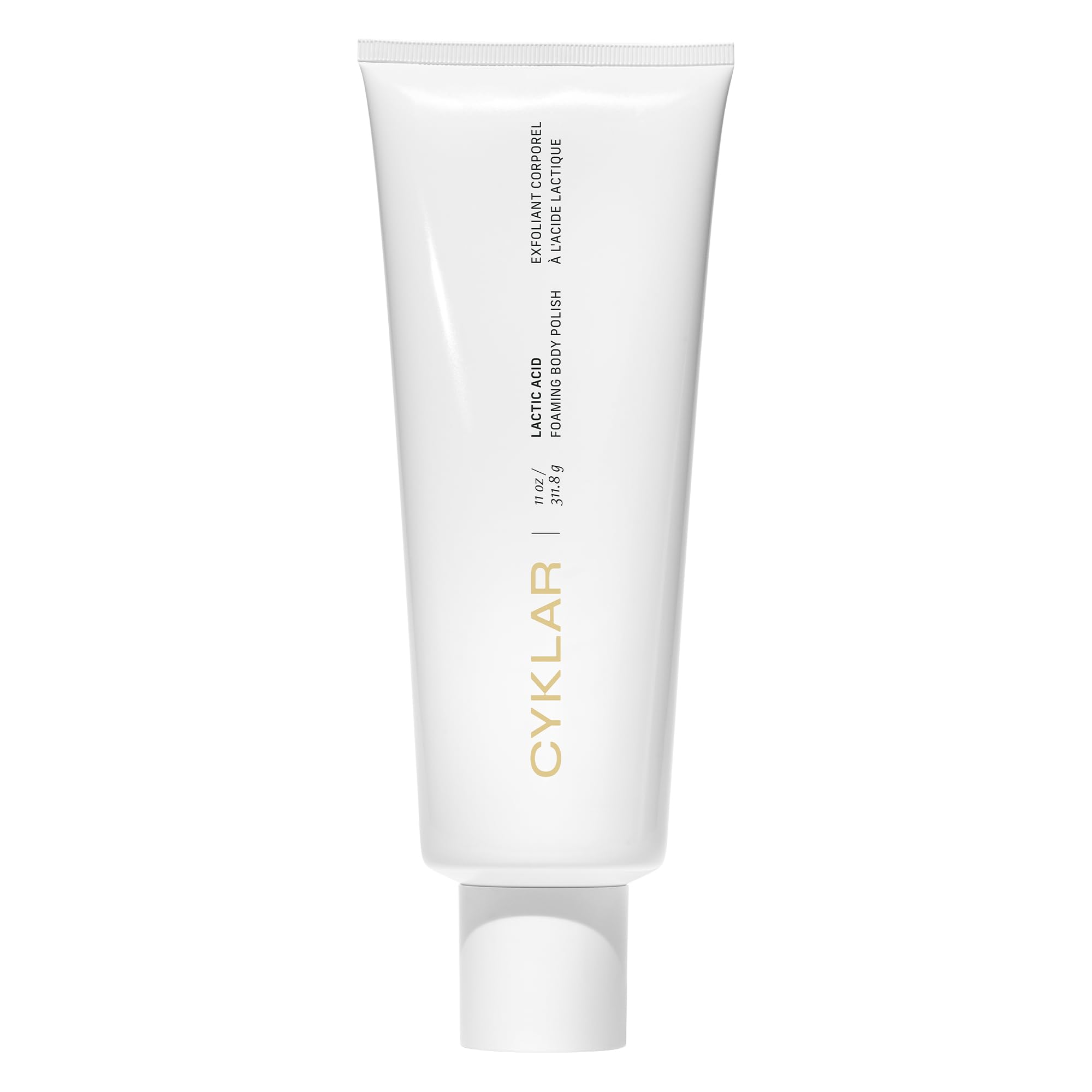 CYKLAR polissage corporel acide lactique – bouteille pour peau douce et lisse