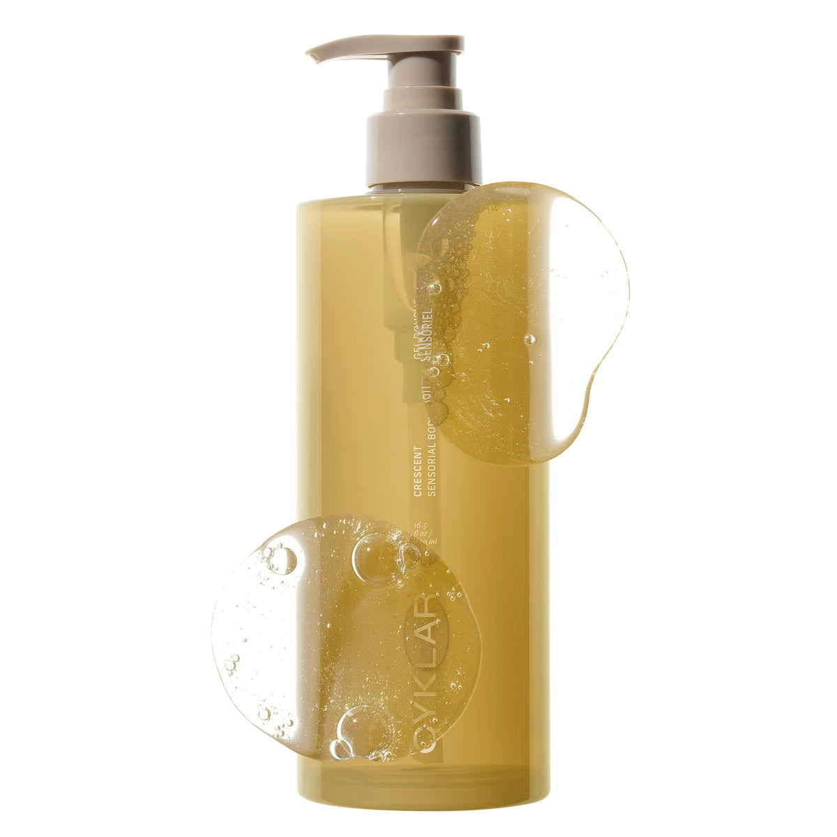CYKLAR Sensorial Body Wash: bouteille Crescent, parfum réconfortant pour une douche zen.