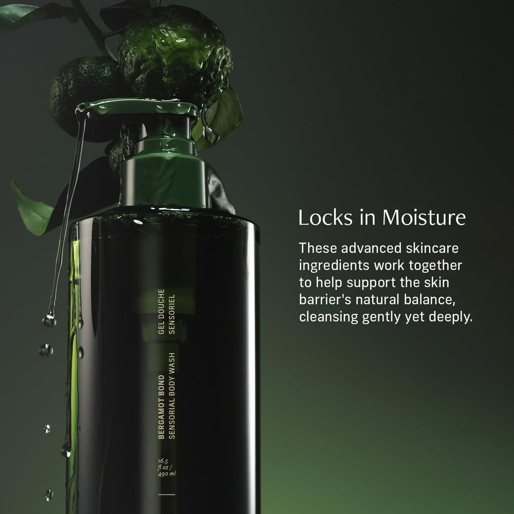 CYKLAR Gel Douche Sensoriel: verrouillage de l'humidité pour une peau hydratée durable.