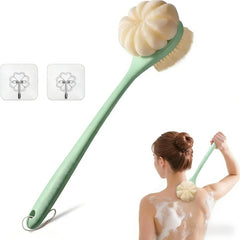 CYMPHW back scrubber with dual-side loofah bristles for deep cleansing