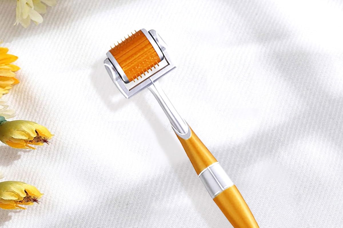 CYSSUS Rouleau Derma 192 aiguilles titane — utilisation domestique simple et sûre