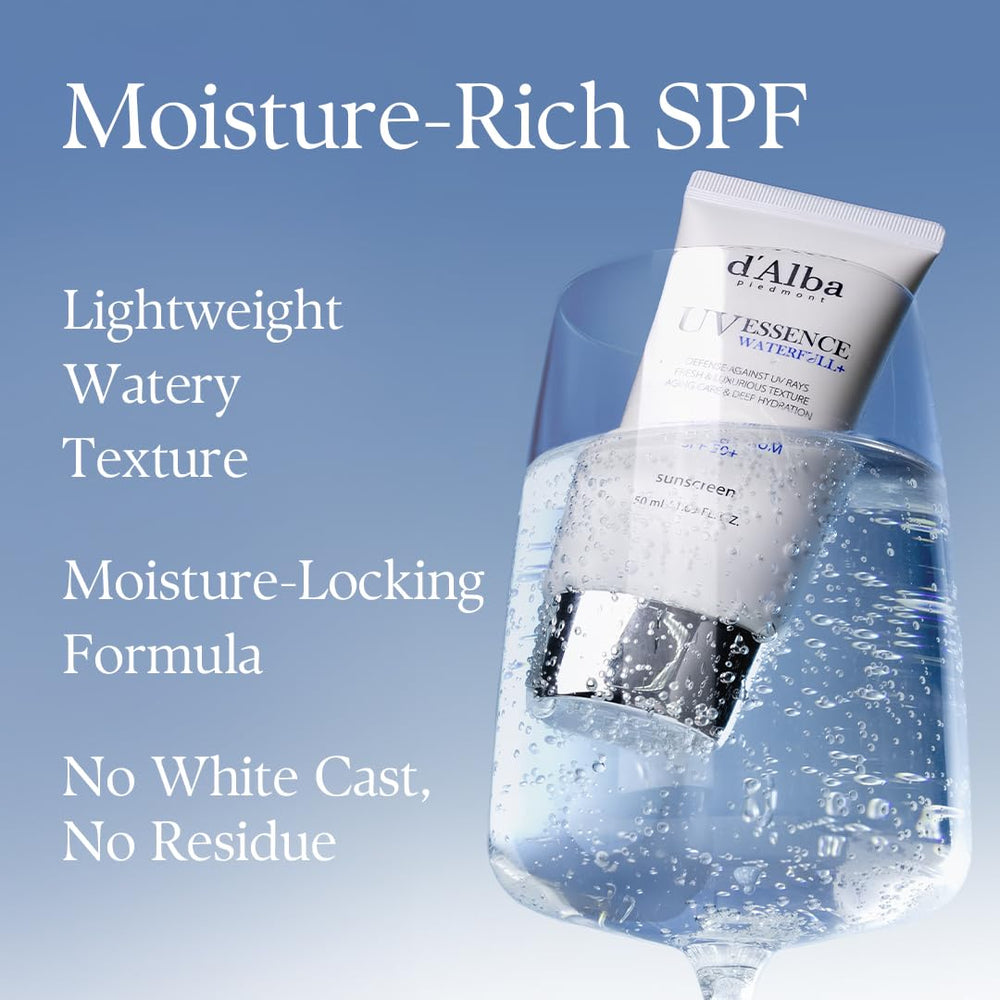 Base maquillage hydratante Waterfull Essence pour une peau prête au look.