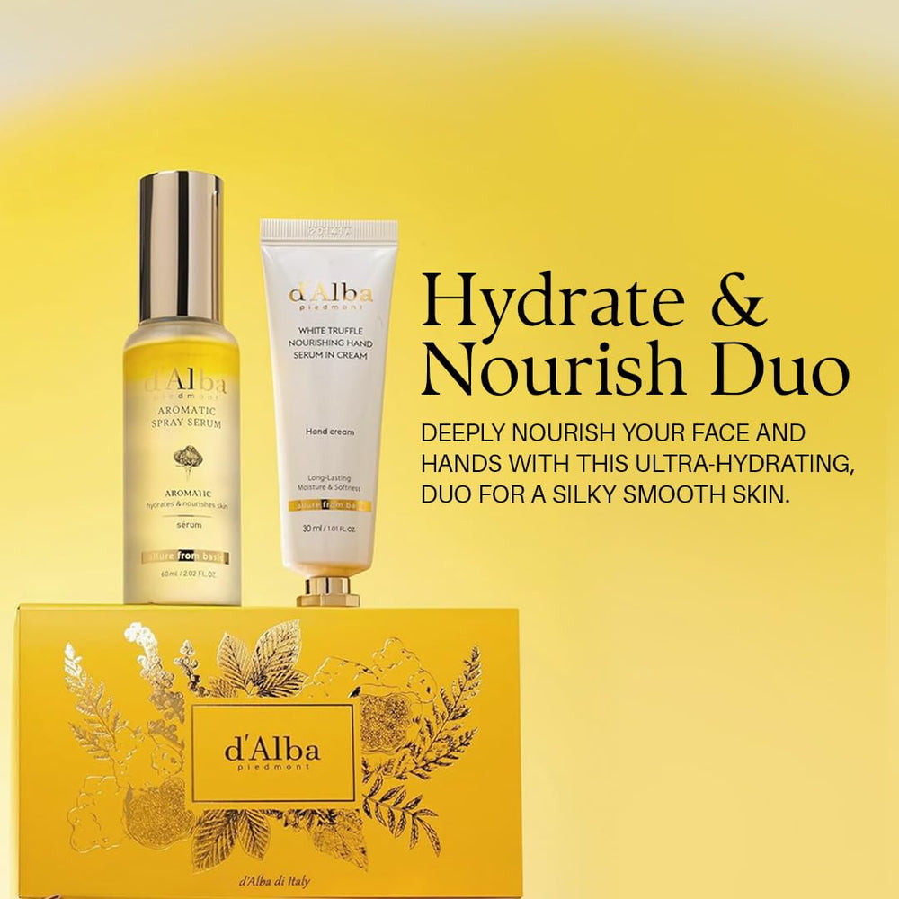 Brume aromatique hydratante – revitalise la peau toute la journée de d'alba piedmont.