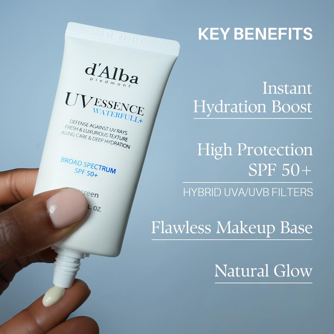 Formule végane Waterfull Essence protégeant la peau des agressions quotidiennes.
