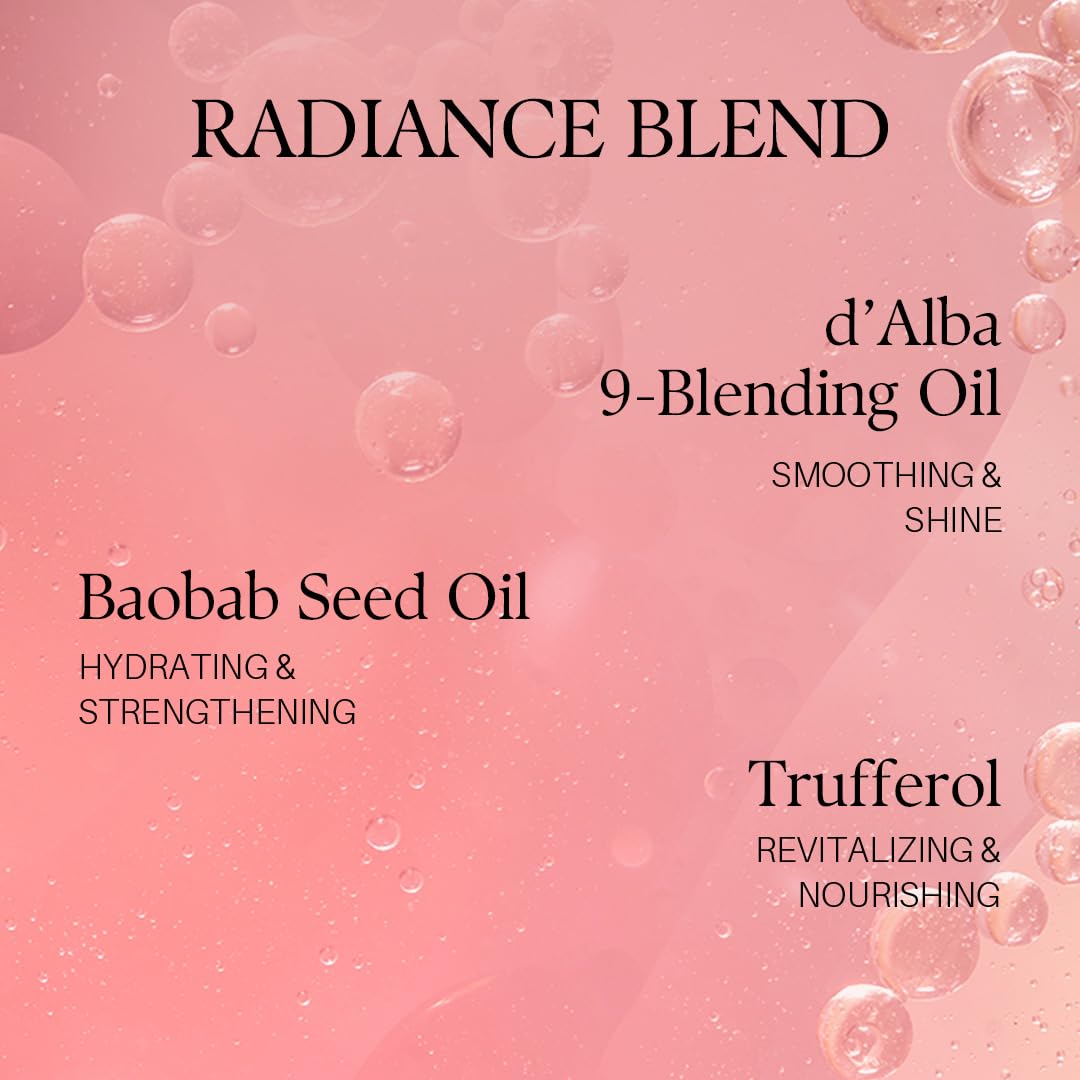 D'alba Piedmont volume retrouvé: cheveux plus volumineux et densifiés.