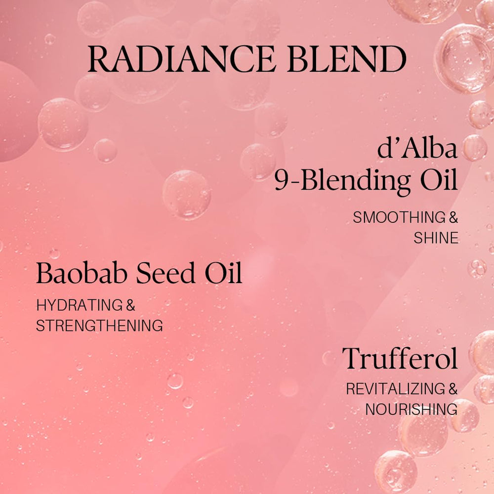 D'alba Piedmont volume retrouvé: cheveux plus volumineux et densifiés.