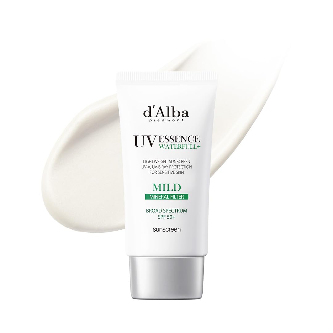 Bouteille Waterfull de d'alba Piedmont prête pour une protection minérale quotidienne.