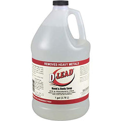 Savon D-Lead bouteille pour mains et corps, sans colorant ni parfum, nettoie peau et cheveux.