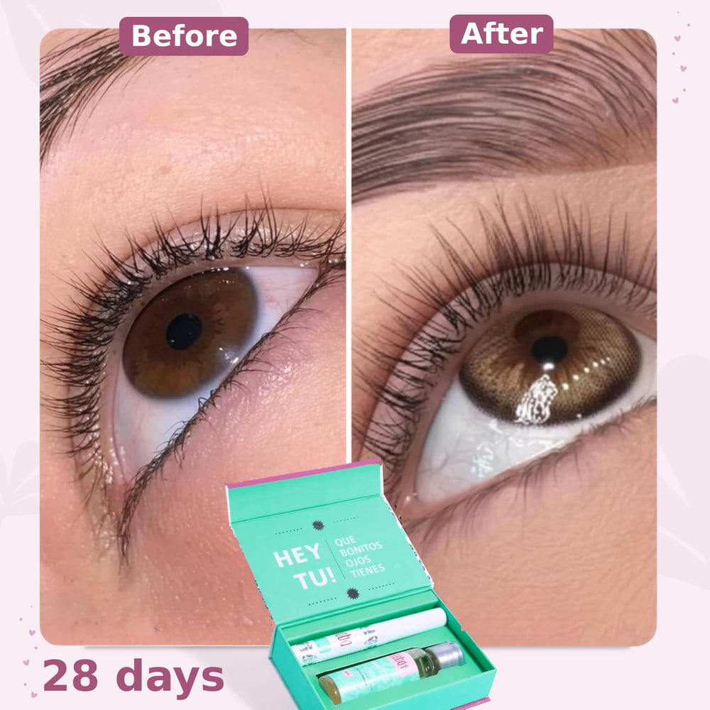 Sérum D'Luchi cils plus épais renforçant les cils.