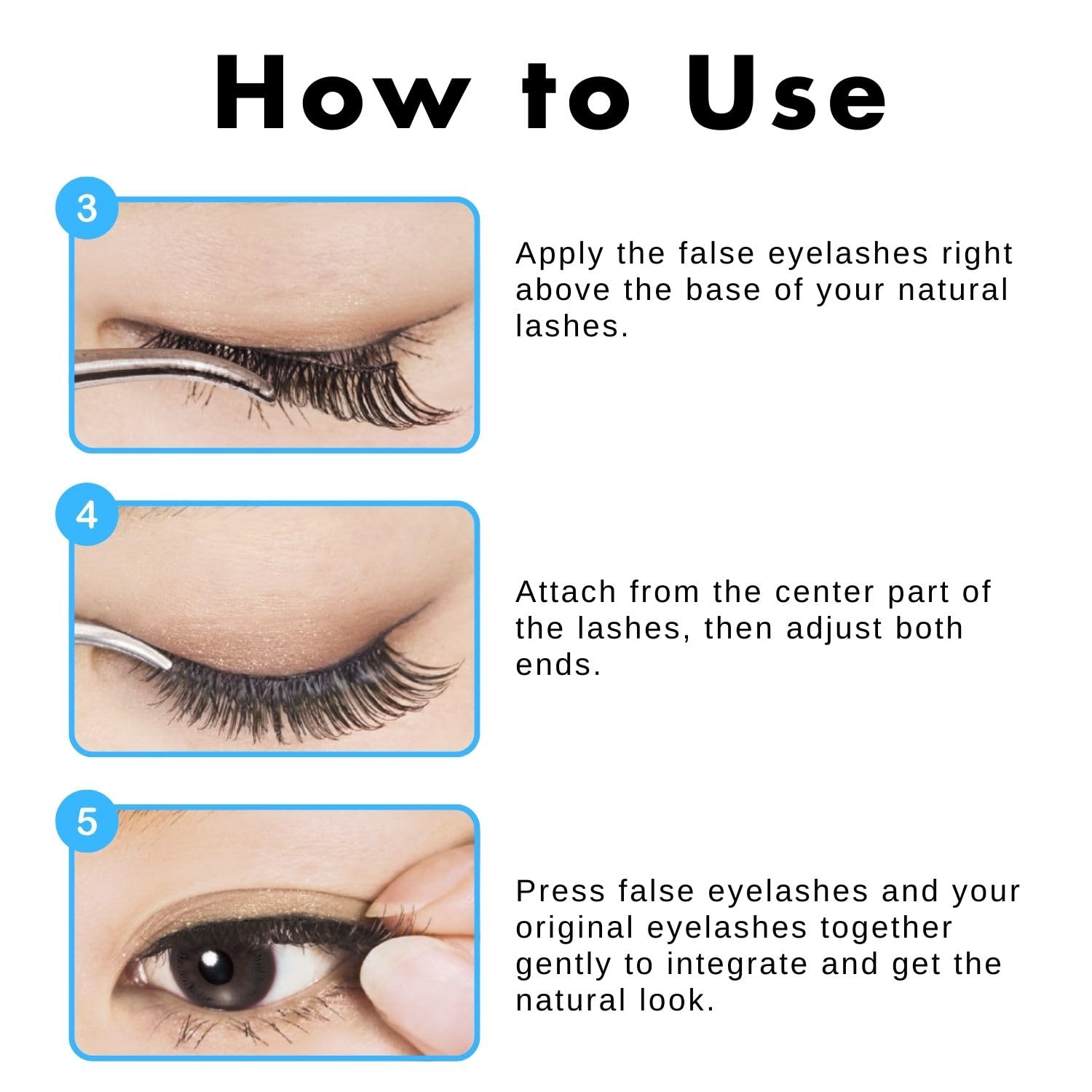 Compatibilité avec tous les types de cils grâce à D-UP EX 552
