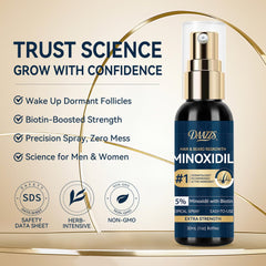 DAAZZS kit barbe et cheveux, zones clairsemées ciblées pour densité visuelle.