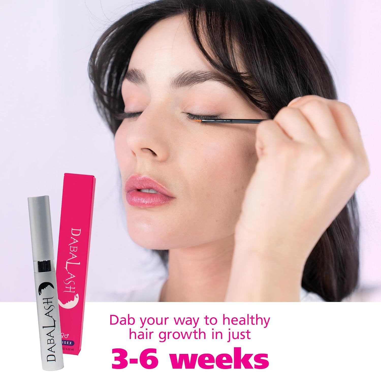 DABALASH mascara brosse forme sablier – courbe et volume