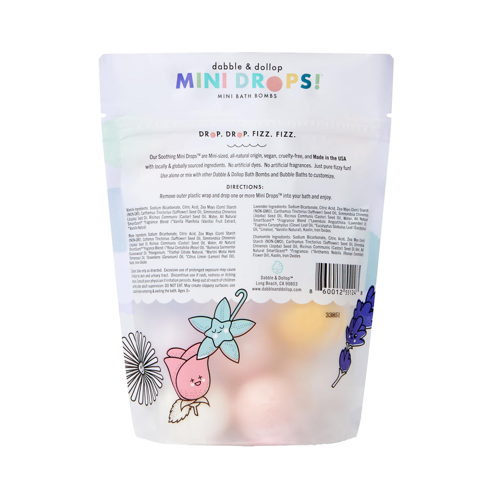 Dabble & Dollop bulles légères – moment ludique et rafraîchissant pendant le bain.