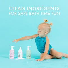 Dabble et Dollop ensemble-douche-bain-enfants: création de bulles personnalisées et sûres.