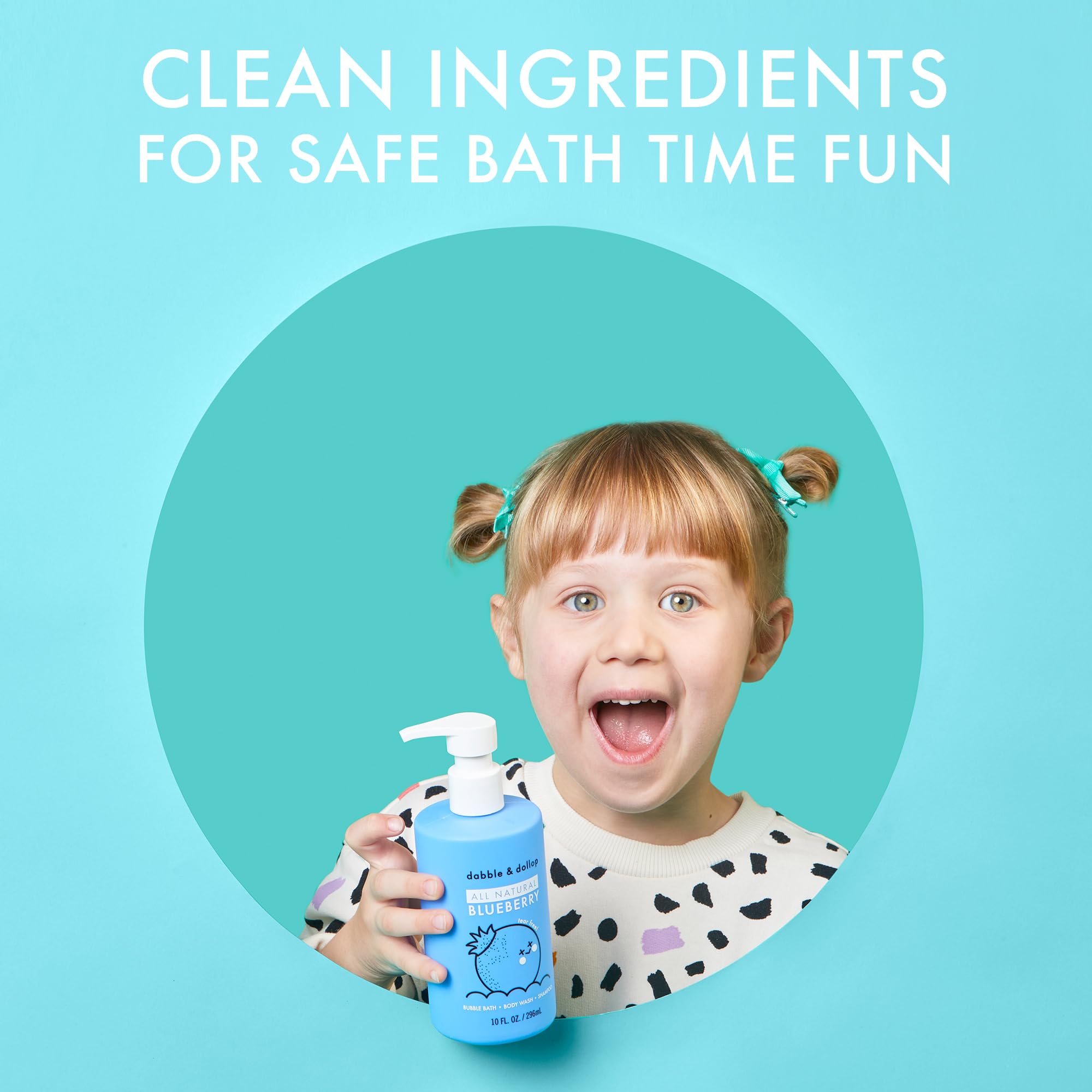Dabble & Dollop Vanilla Whip Foam delivers warm scent and playful bubbles.