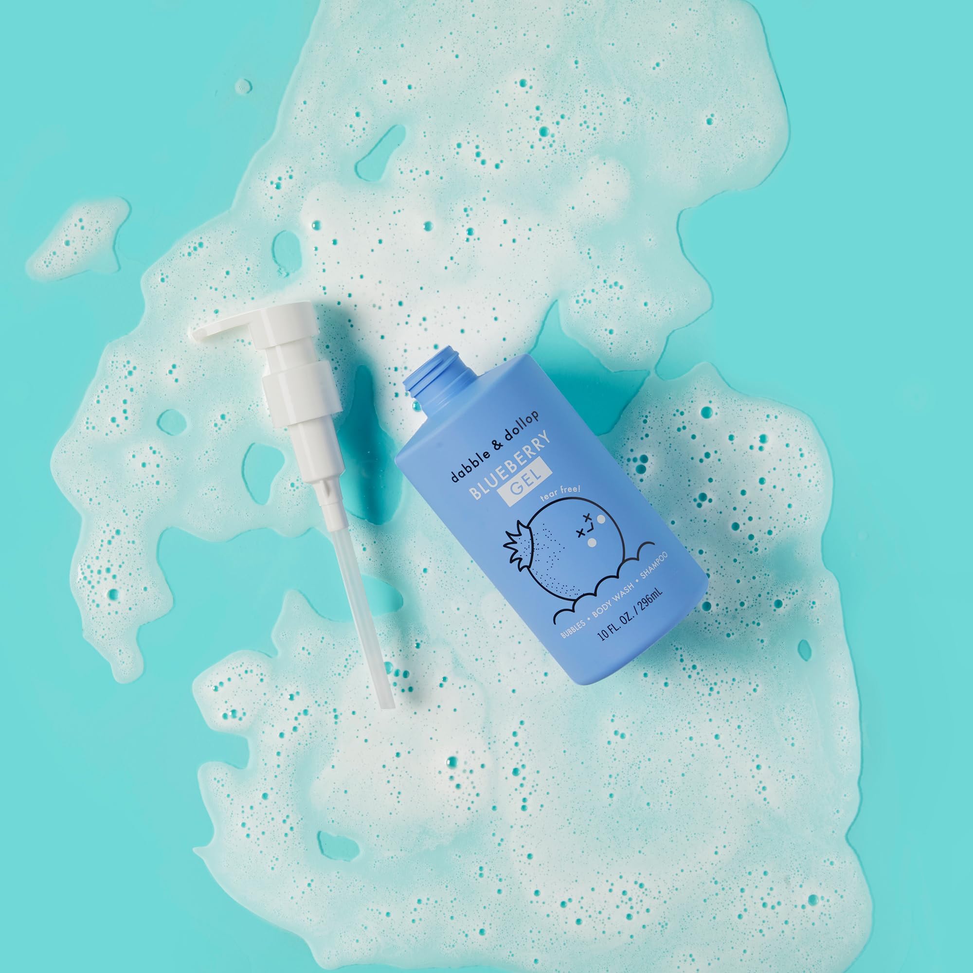 Dabble & Dollop Vegan Cruelty-Free formula supports sensitive skin routines.