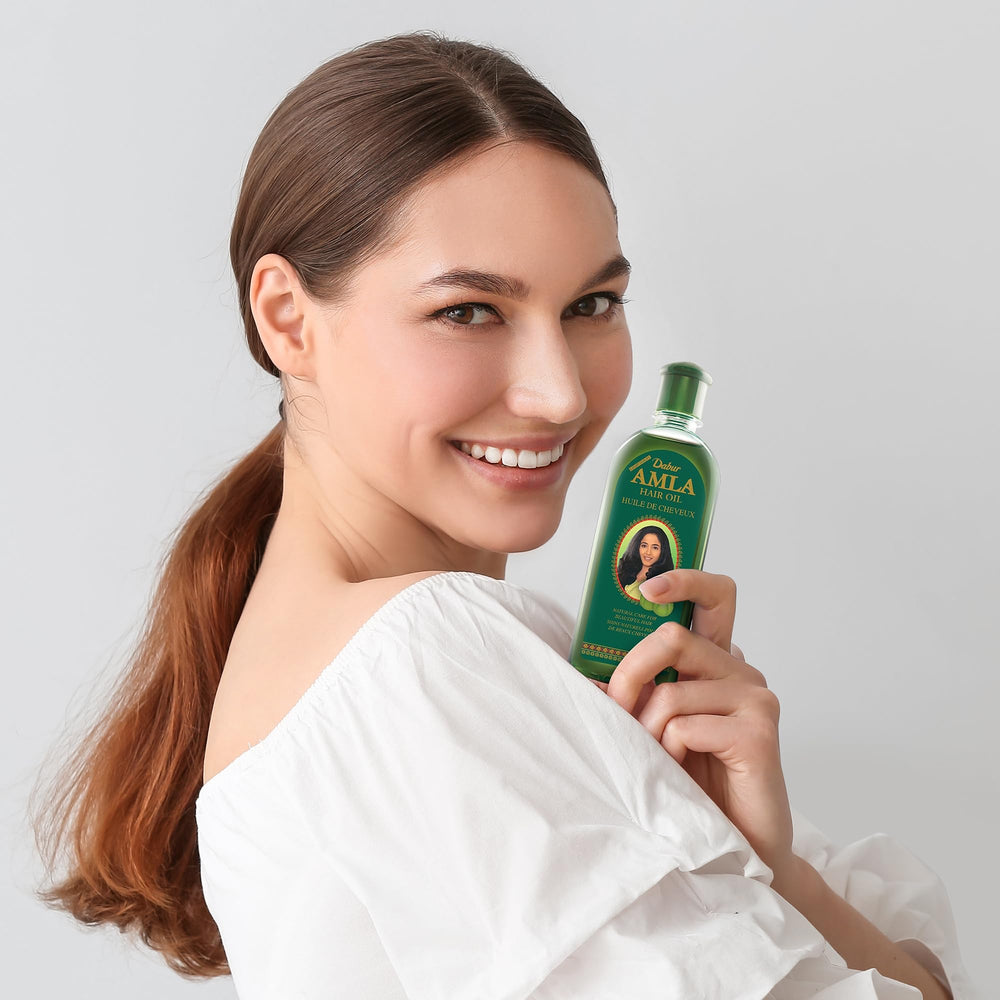 Dabur Amla Hair Oil, routine-capillaire, facile à intégrer dans votre rituel soin.