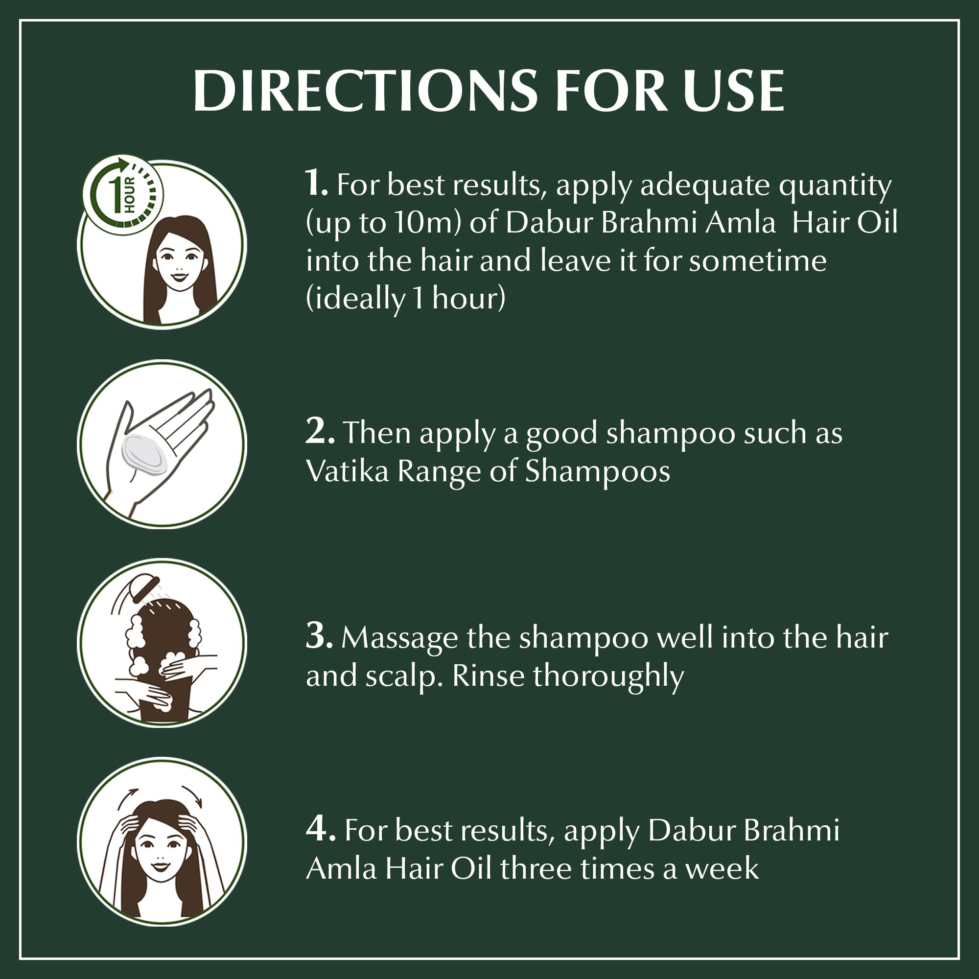 Dabur Brahmi Amla Hair Oil – soin capillaire maison pour cheveux sains.