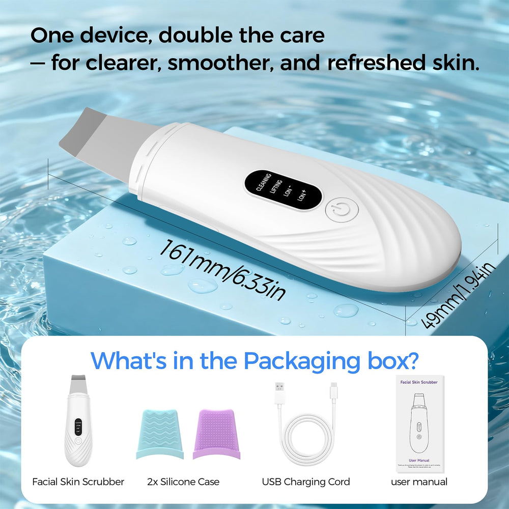 DABZAL nettoyeur-visage rechargeable et portable pour les voyages