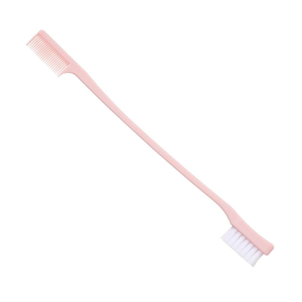 DAE brosse double extrémité avec pince-fin pour lisser les mèches rebelles.