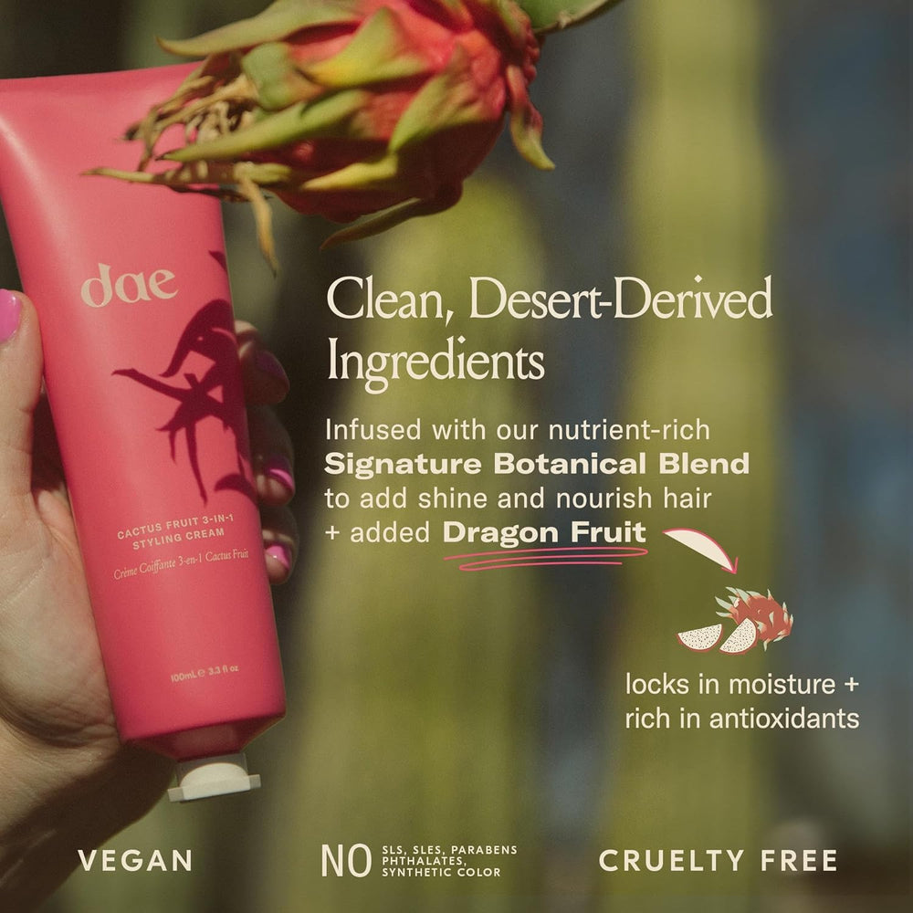 DAE Cactus Fruit sans sulfate pour cheveux sensibles.