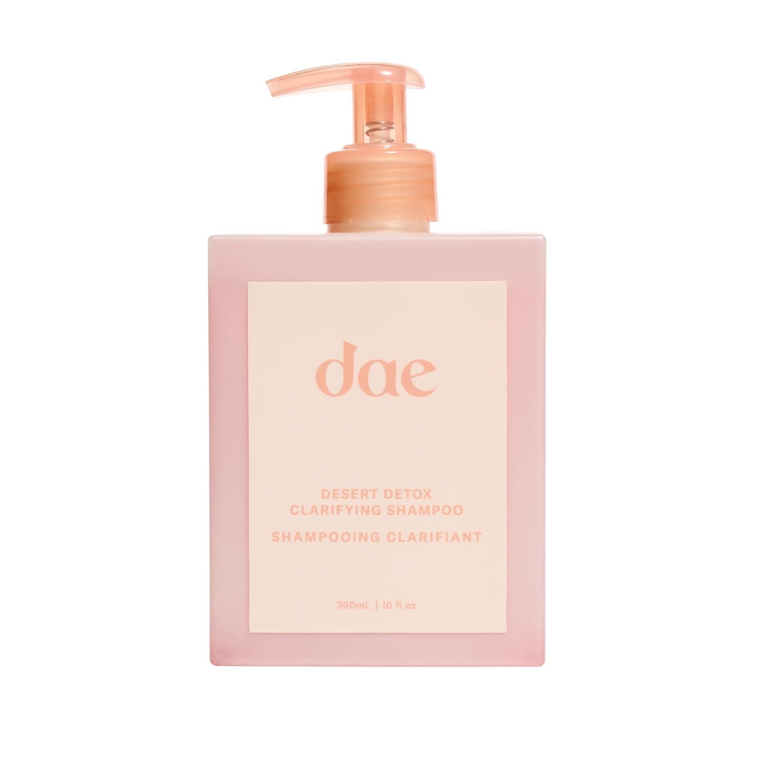 Shampoing DAE Desert Detox en bouteille, nettoyage en profondeur du cuir chevelu.