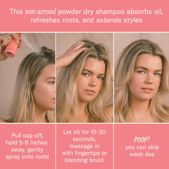 DAE Fairy Duster application rapide, coiffage facilité entre deux lavages.