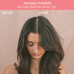 DAE Fairy Duster formule transparente, résultat naturel sans résidu blanc.