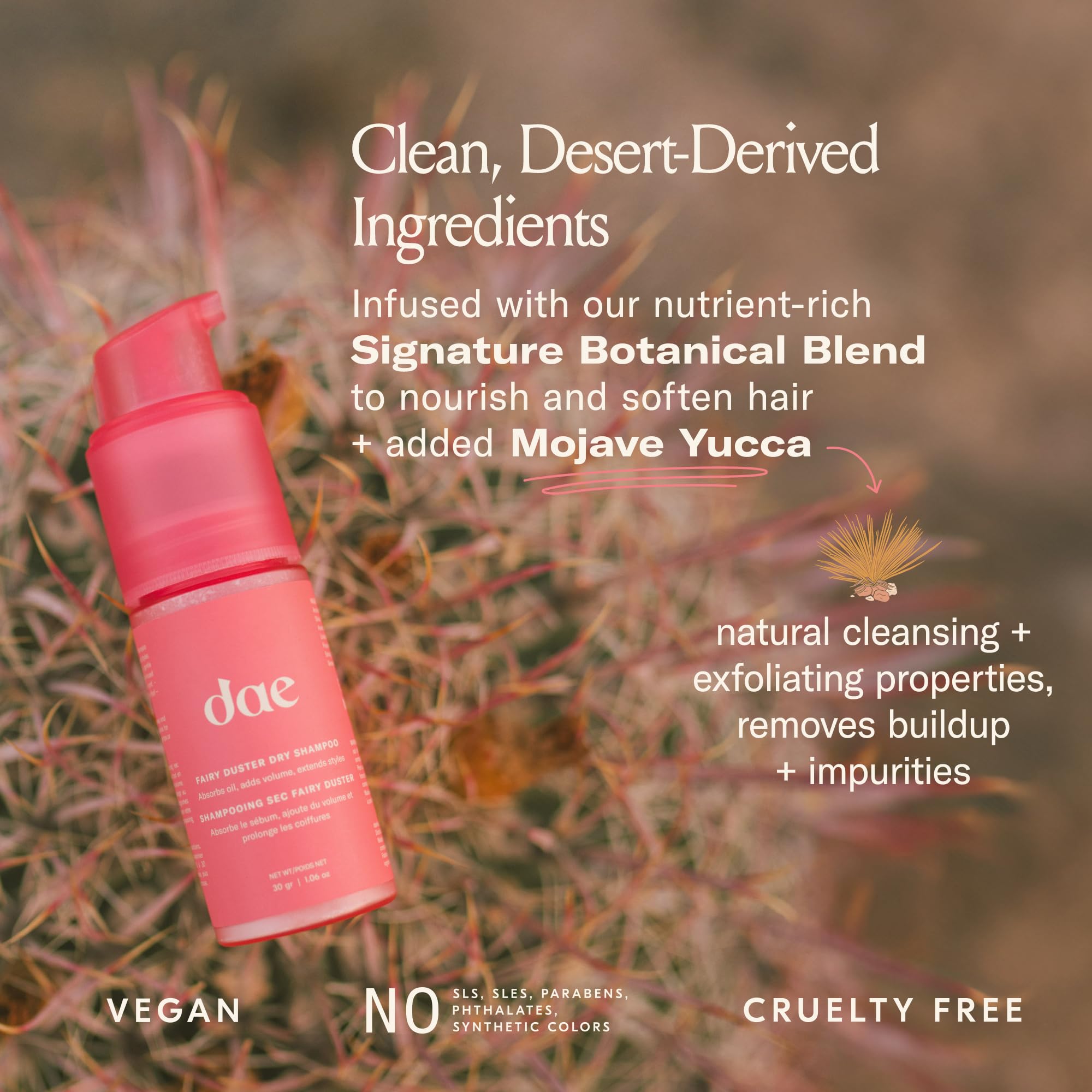 DAE Fairy Duster Moringa: répare les dommages et prévient la casse.