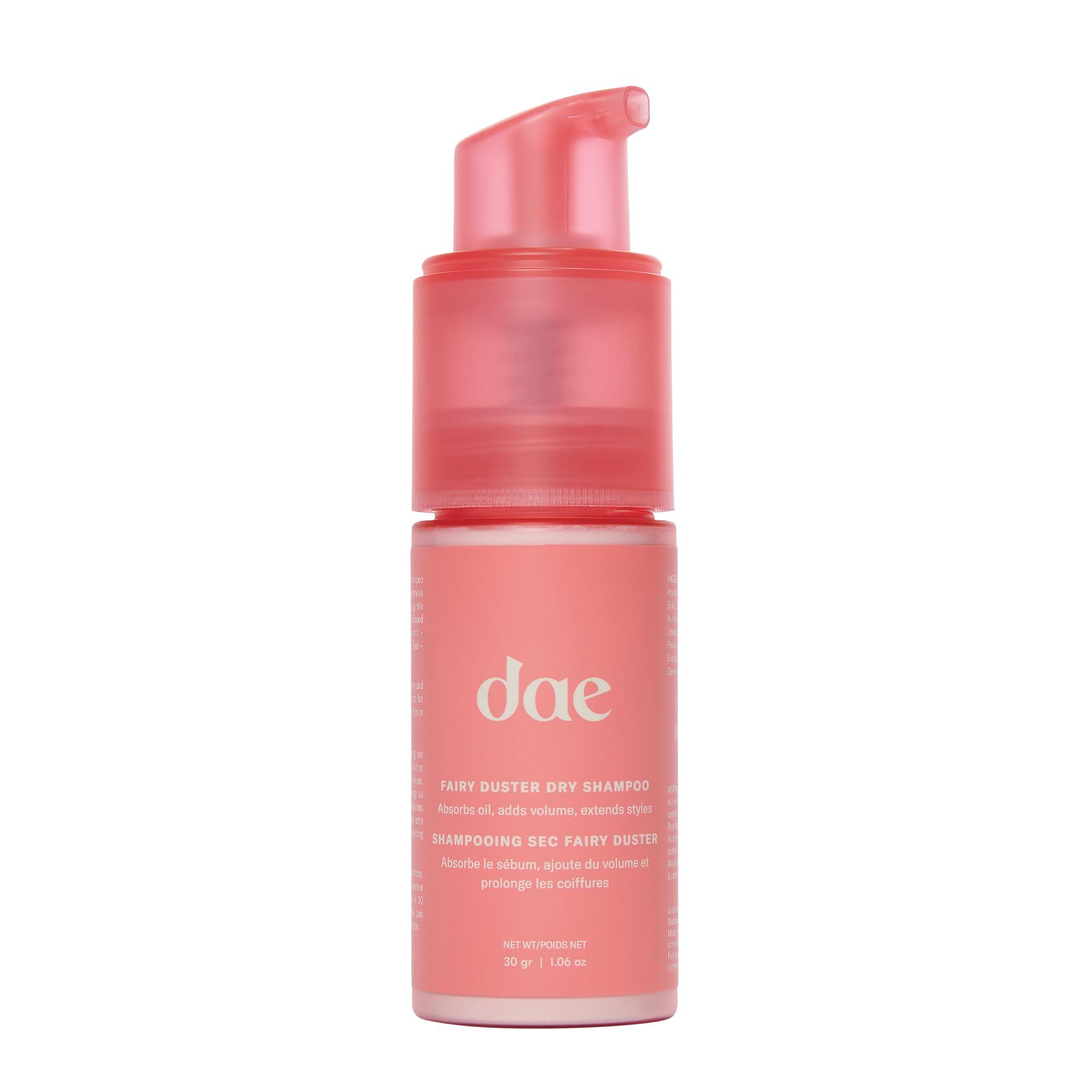 DAE Fairy Duster poudre sèche cheveux, absorption de l’huile et rafraîchissement des racines.