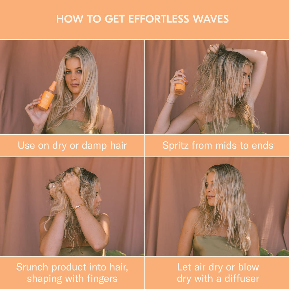 DAE Hibiscus Wave Spray: boucles texturées et définies sans effort