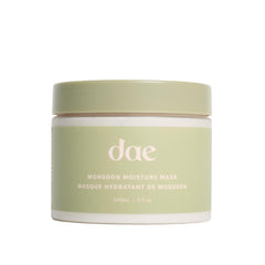 DAE Monsoon Moisture Mask – bouteille visible, hydratation intense pour cheveux.