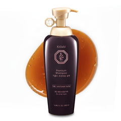 Daeng Gi Meo Ri Ki Gold Premium Shampooing - Verser et mousse légère sur cheveux.