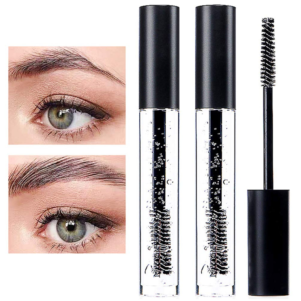 Gel DAGEDA clair pour sourcils, duo-pack, fixation légère et durable.