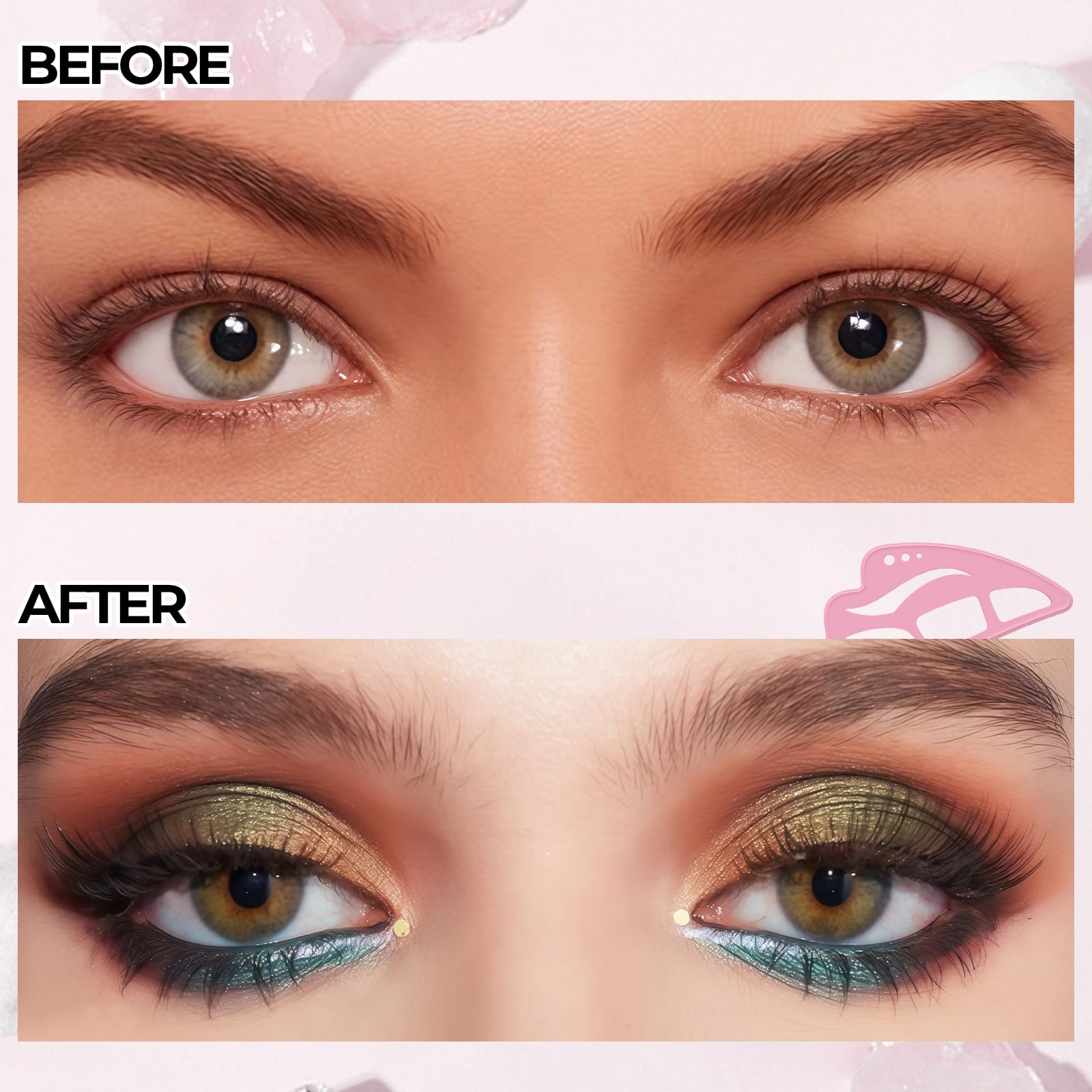 Dageda pochoirs-sourcils-yeux, facilite la mise en forme des sourcils.