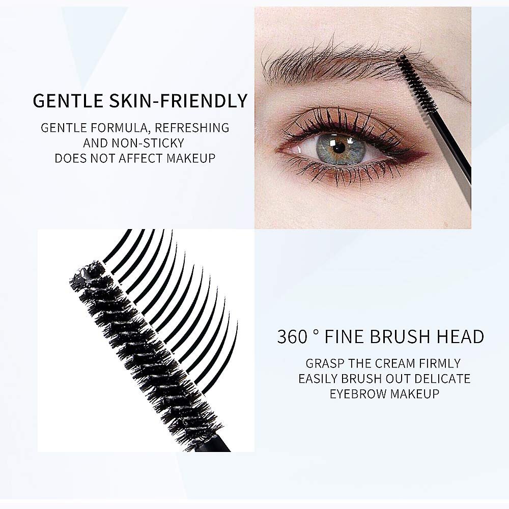 Sourcils naturels 3D avec DAGEDA, effet volumisant subtil.