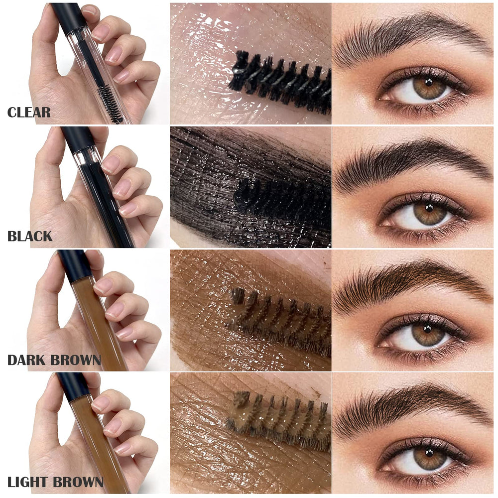 DAGEDA sourcils fini clair et brun foncé pour varier looks
