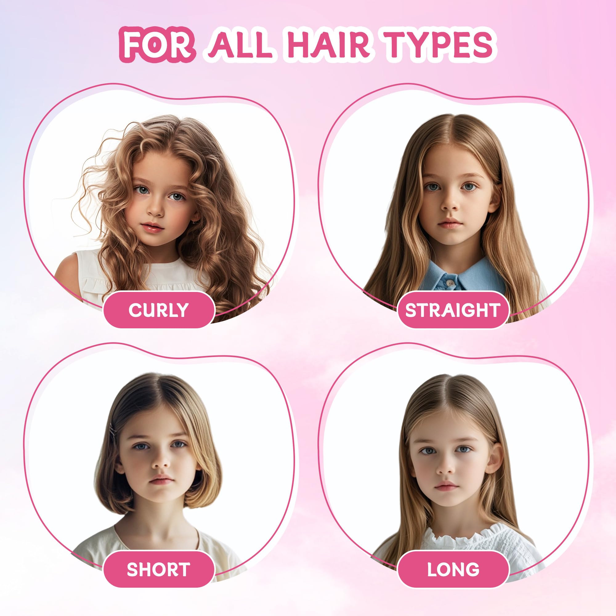 Dagorte coiffure nuit filles: résultat sans effort au matin