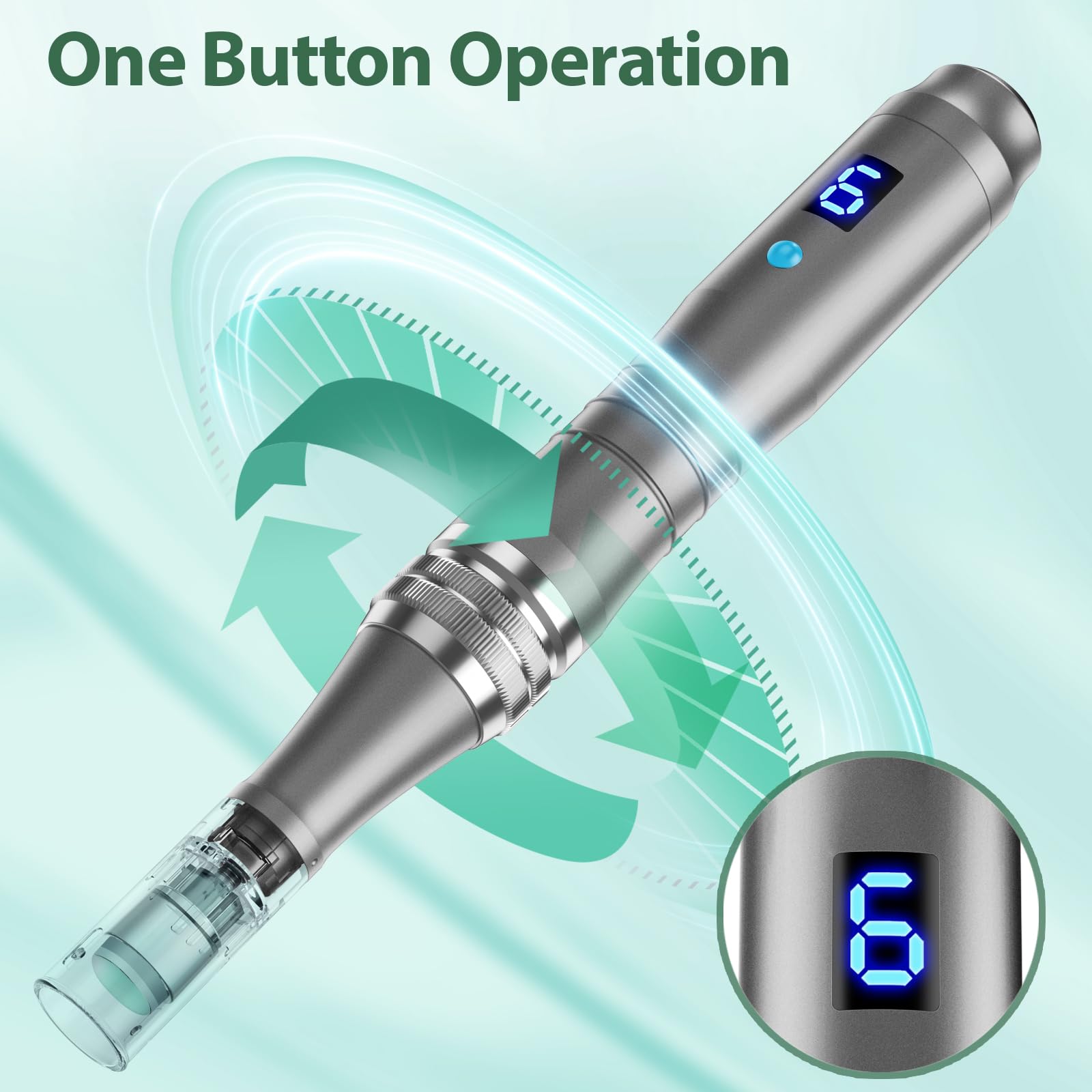 DAHOZE DermaStamp portable idéal pour retouches lors des déplacements