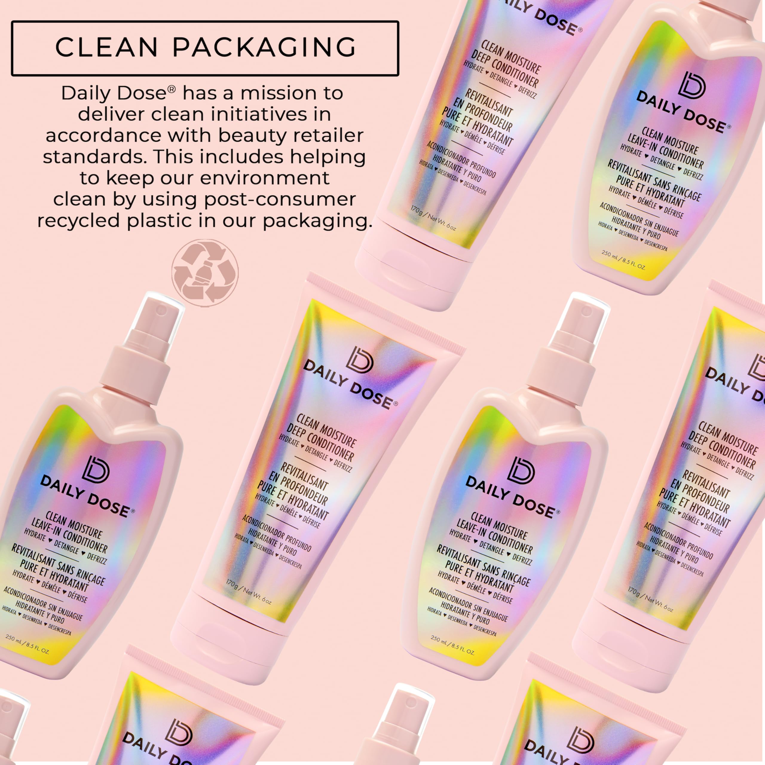 Daily Dose coffret cadeau soin cheveux élégant