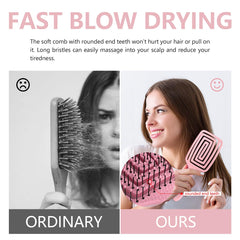 Daily Gard brosse demelante design courbe, ideale pour cheveux epais et boucles