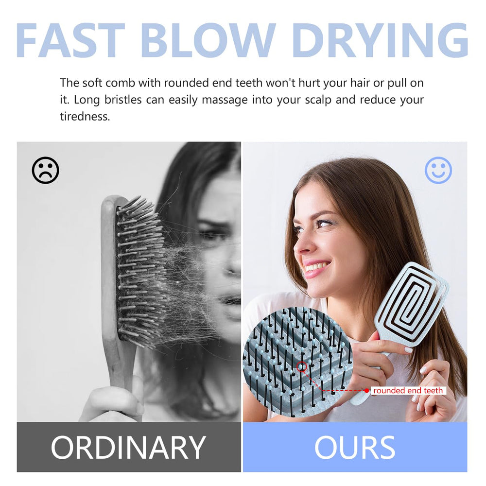 Daily Gard brosse démêlante design ergonomique – prise en main naturelle et contrôle précis.