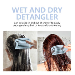 Daily Gard brosse démêlante massage cuir chevelu – expérience agréable pendant le lavage.