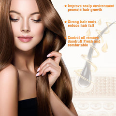 Daioai Anti-Hair Fall Shampoo ingredients close-up highlights plant extracts for nourished scalp.