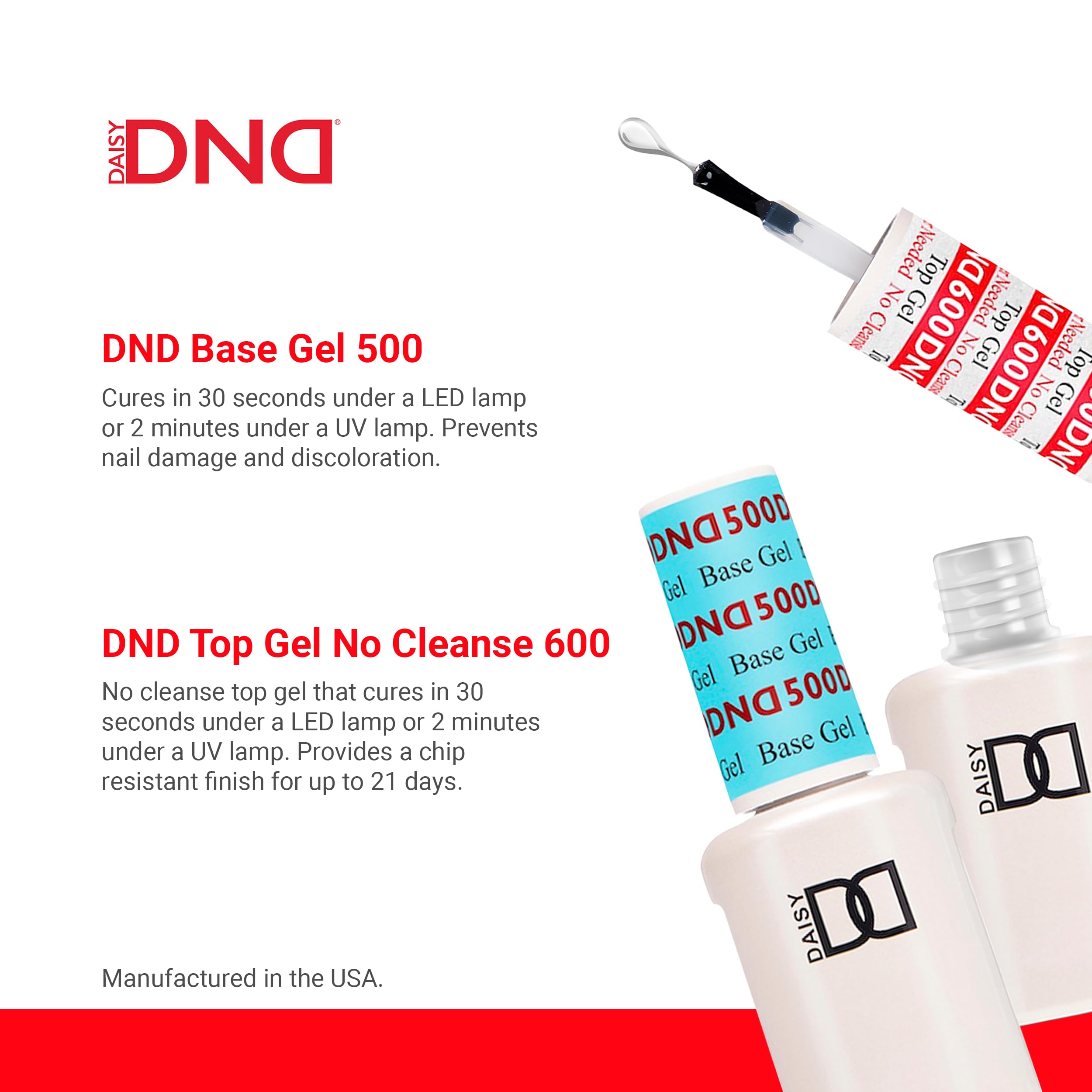 DAISY DND Base Gel – application lisse et uniforme