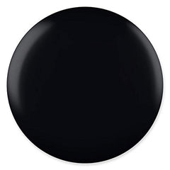 Daisy DND Black Ocean gel nail application demonstrating smooth coverage