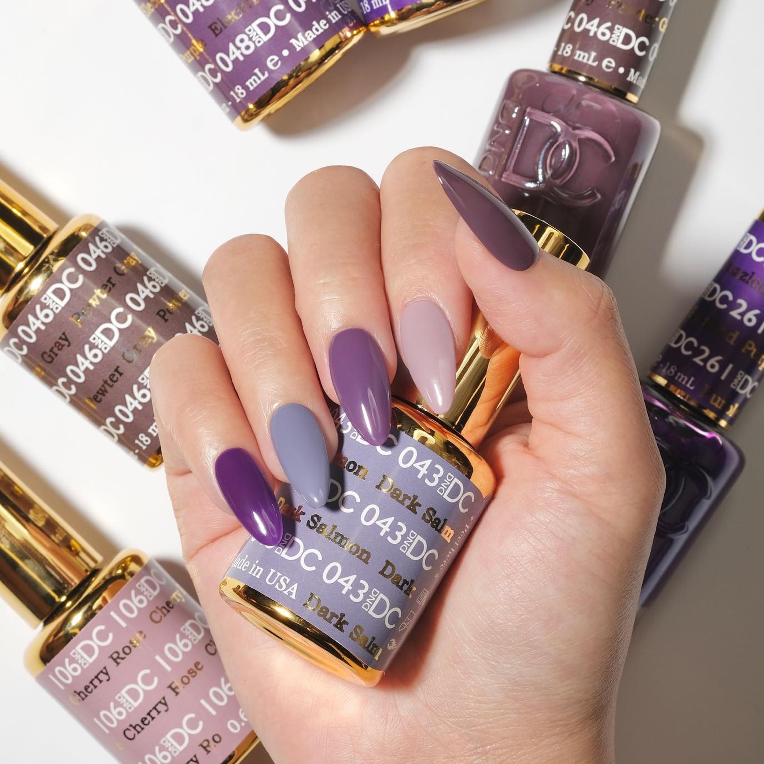 Daisy DND Finition Brillante Top Gel 900, brillance longue durée.